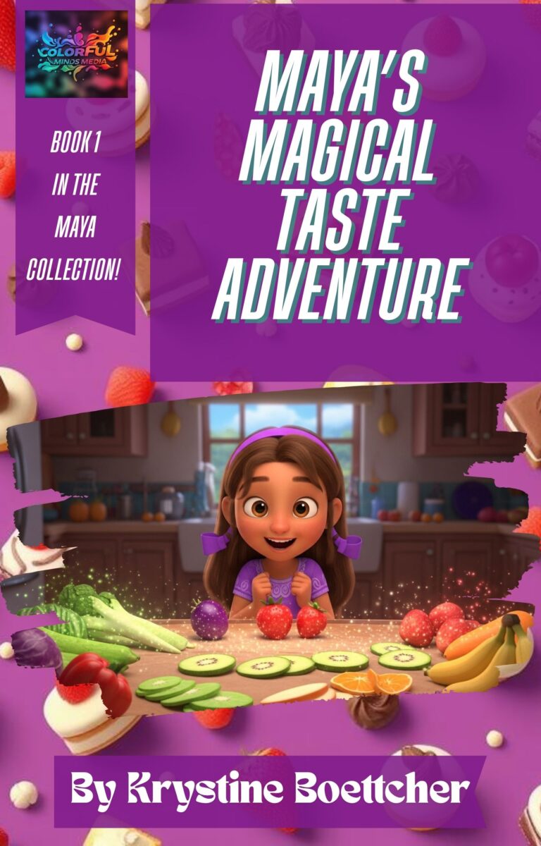 Maya's Magical Taste Adventure picky eater book cover ages 4-8