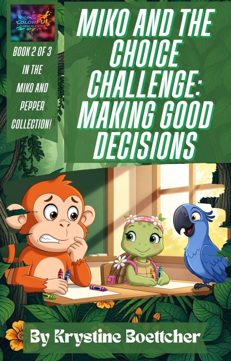 Miko And The Choice Challenge decision making book cover ages 4-8
