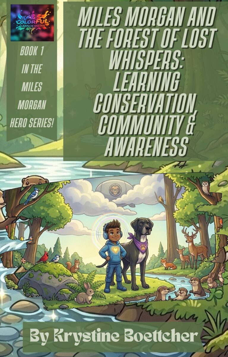 Miles Morgan And The Forest Of Lost Whispers book cover ages 4-9